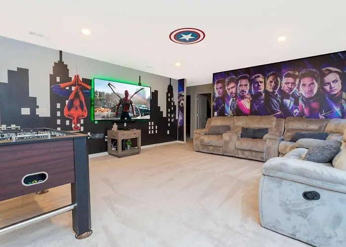 7Br Home Game Room And Free Resort Access - 3344