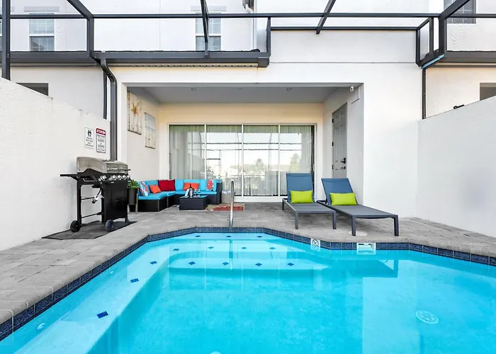 Cozy Disney Themed Townhouse 4Br Private Pool At Festival Resort